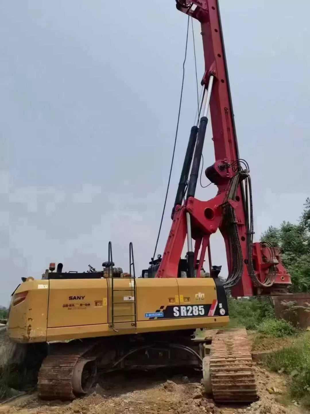 2018 Sany 235R medium rotary drilling rig